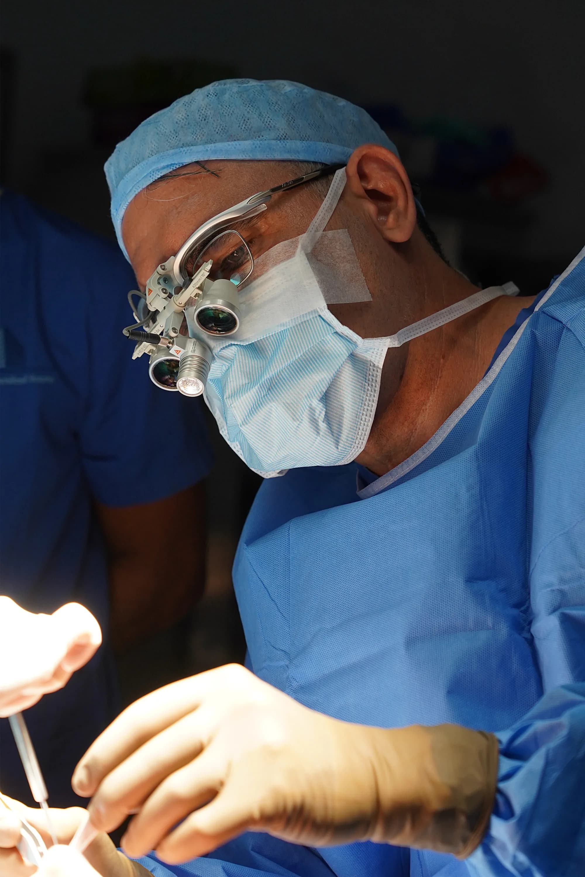 Dr. Dogan in surgery
